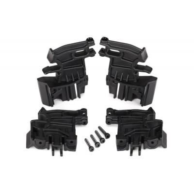 BATTERY HOLD-DOWN MOUNTS WITH SCREWS - TRAXXAS X-MAXX 7718